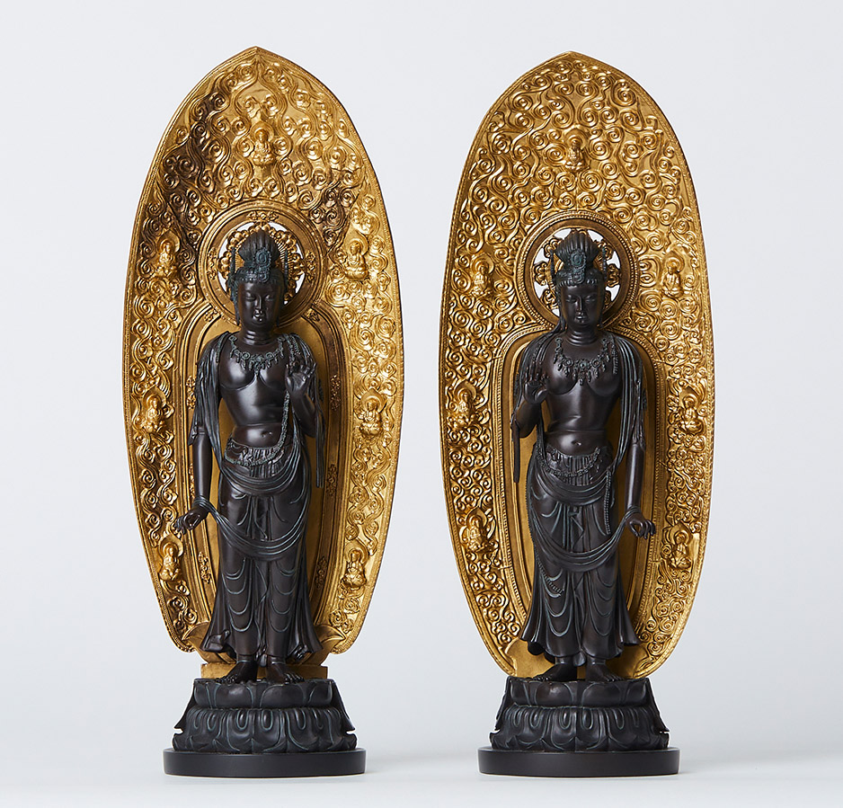 イスム 日光菩薩 月光菩薩