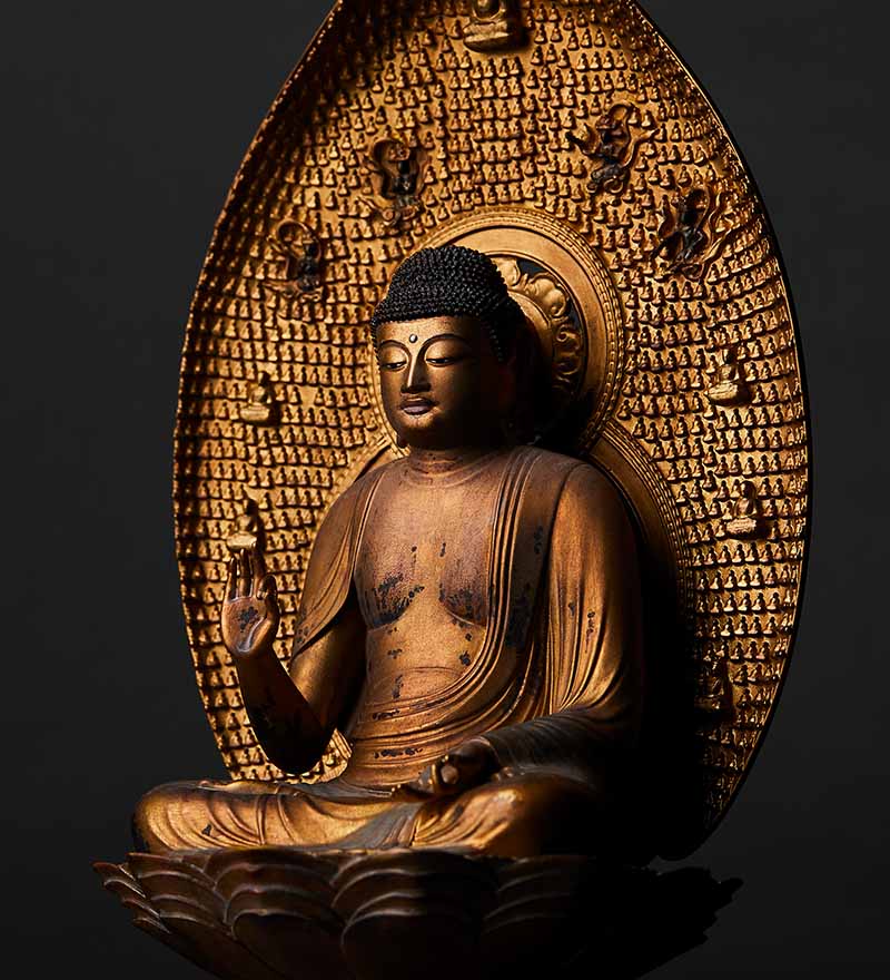 イスム 阿弥陀如来坐像 浄瑠璃寺 - インテリア仏像のイスム